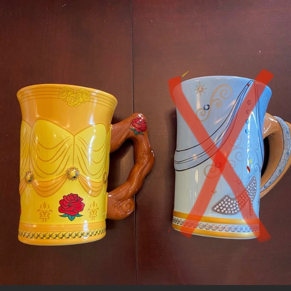 Disney Mugs princess collection ($30 each)